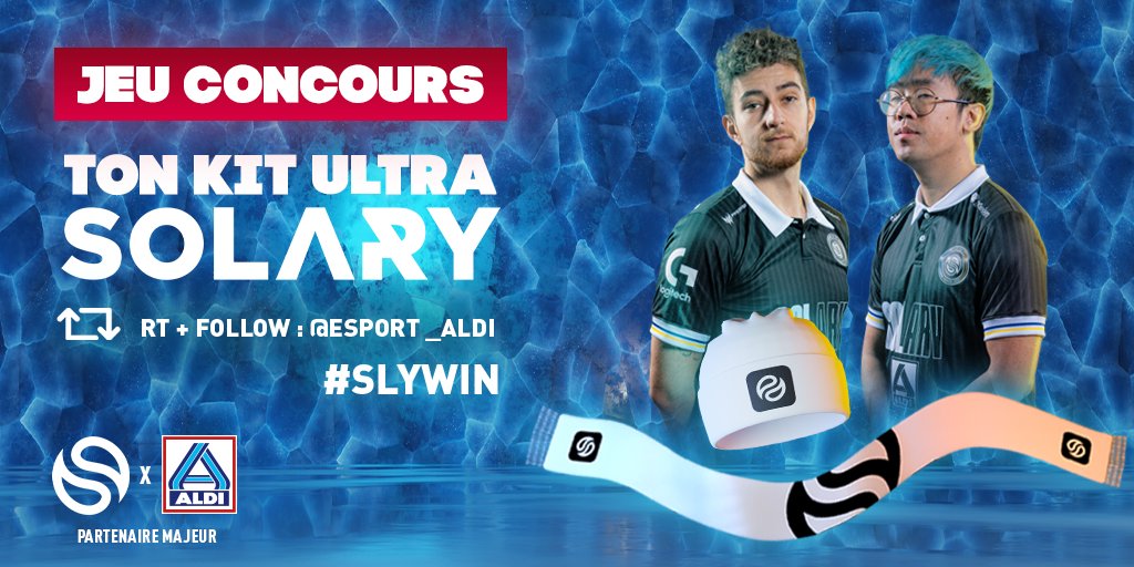 Esport_ALDI's tweet photo. 🚨 On vous met bien dès le début de la semaine avec 5 kits bonnet-écharpe @SolaryTV à GAGNER ! 🔥 #SLYWIN 💛💙

Pour tenter votre chance :
✅ Follow @Esport_ALDI
🔁 RT ce Tweet

5 gagnants par TAS le 20/02, GL ! 🎉 https://t.co/PwifvwBXd7