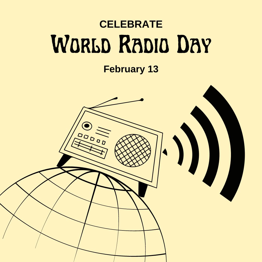 Happy World Radio Day!

The theme of World Radio Day 2023 is ‘Radio and Peace,’ highlighting the use of radio in conflict prevention and peacebuilding. You can learn more about radio and World Radio Day at unesco.org/en/days/world-…