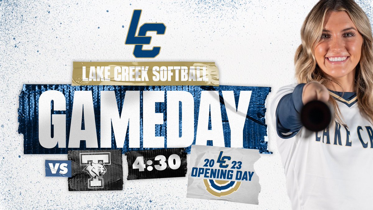 Opening Day is here ☀️

🆚 <a href="/SB_Tomball/">Tomball Softball</a> 
⏰ 4:30 / 6:00 PM CT
📍 Montgomery, TX
🏟️ Lake Creek HS