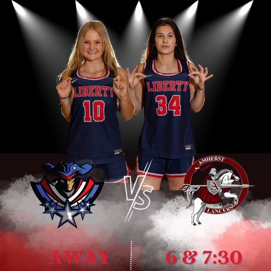 LHSWBB's tweet image. GAMEDAY! Last regular season game on the road against Amherst! Come out and make some noise Minutemen Nation! #libertypride #84 #ourtime #1mindset #1vision #family