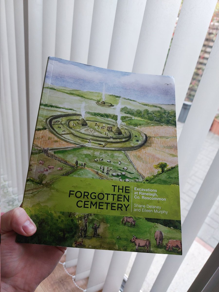 #Hotoffthepress beautifully illustrated book #TheForgottenCemetery #Ranelagh #Roscommon authored by @SDubhslaine of @IACArchaeology and @EileenMurphy271 of @arcpalqub available from @wordwellbooks, funded and published by Transport Infrastructure Ireland @TIINews. #iacexcavation