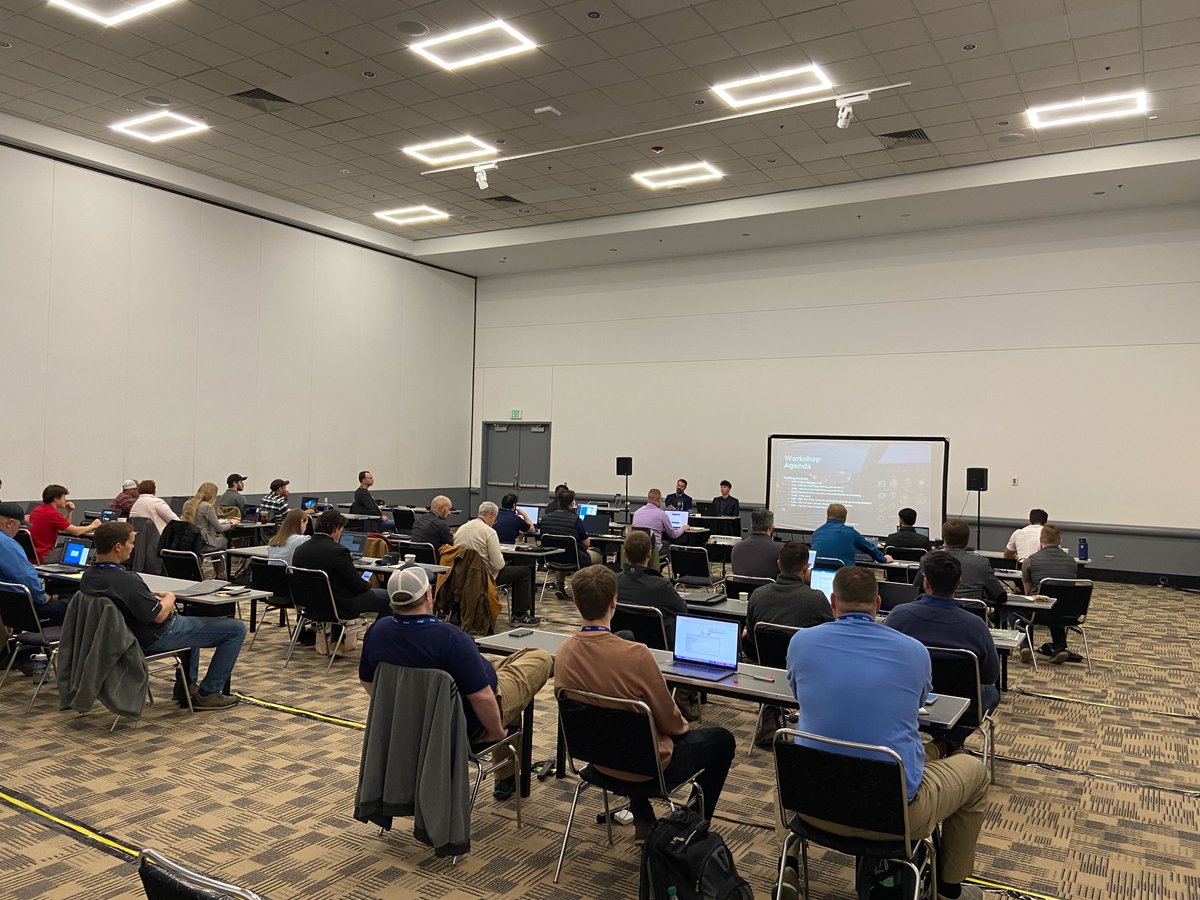 baam_tech's tweet photo. It's a full house in our @GeoWeekExpo Workshop "End-to-End Workflow For The DJI Zenmuse L1" in collaboration with our partners at @terrasolid and @DJIEnterprise 

Contact our team to learn more: sales@baam.tech https://t.co/MlC0DChUXr