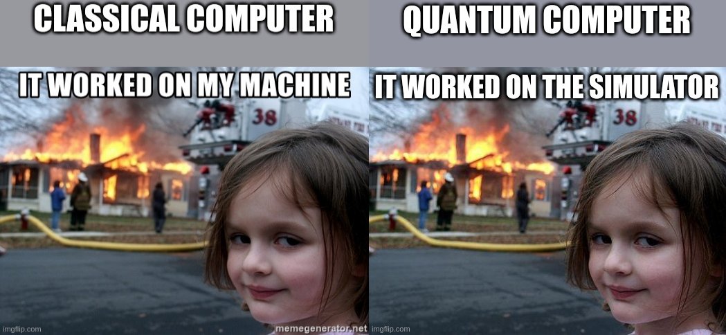 AlbertoMaldoQC's tweet photo. Working with a QPU it is complicated. Last year @PennyLaneAI and @qiskit focused on ways to mitigate the error in real or noisy devices. There is also #mitiq from the @unitaryfund, those are great resources.
If you want to work with QPUs try @qbraid_official
#QHack2023 #noise https://t.co/F9FZ0lDryh