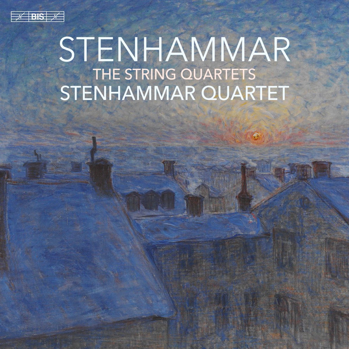 Next up we have “Stenhammar: The String Quartets” performed by the Stenhammer Quartet. A new release on BIS. @BIS_records
