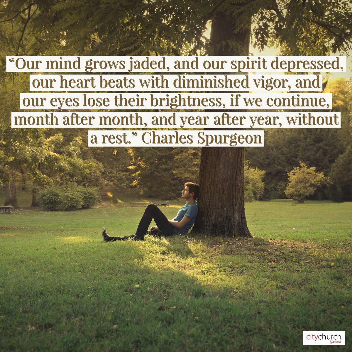 KeithDollar's tweet photo. “And he said to them, “Come away by yourselves to a desolate place and rest a while.” For many were coming and going, and they had no leisure even to eat.” Mark 6:31 ESV
#rest #sabbath https://t.co/OZfW8gMJnN