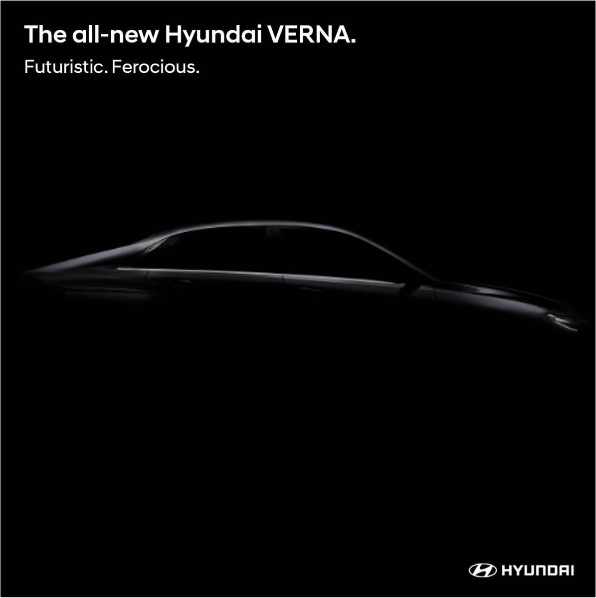 HyundaiIndia's tweet photo. Make a statement and take on the future in the all-new Hyundai VERNA. Bookings open.
#Hyundai #HyundaiIndia #AllNewVerna #Futuristic #Ferocious #ILoveHyundai https://t.co/1h3uitV0Vf
