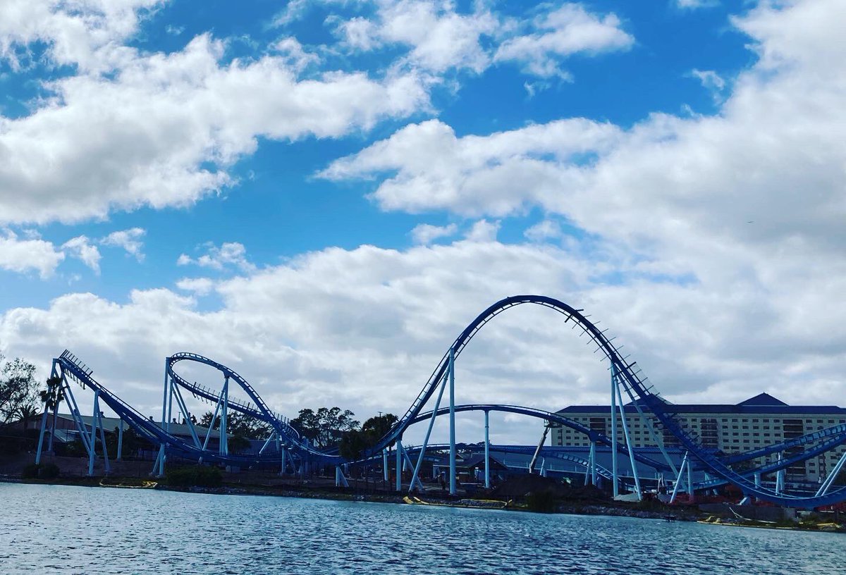 parkchums's tweet photo. We went to SeaWorld yesterday and got a look at Pipeline: The Surf Coaster. 🏄‍♂️ This coaster is set to open this spring and we can’t to experience the 110 feet upward launch. 🎢 🤩 #parkchums #rollercoaster #orlando #florida #launch #themepark #coaster #adventure #travel https://t.co/AyK44Gbdkt