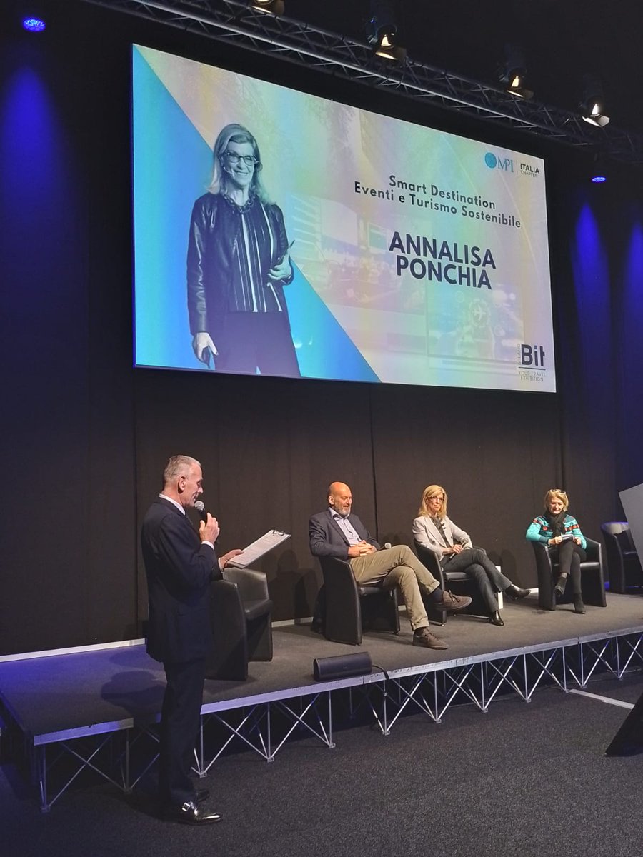 AIMGroupInt's tweet image. We're soon going to hear from our colleague Annalisa Ponchia, AIM Group Director of International Congress Development

#bit #smartdestination #events #sustainability #tourism #mpi