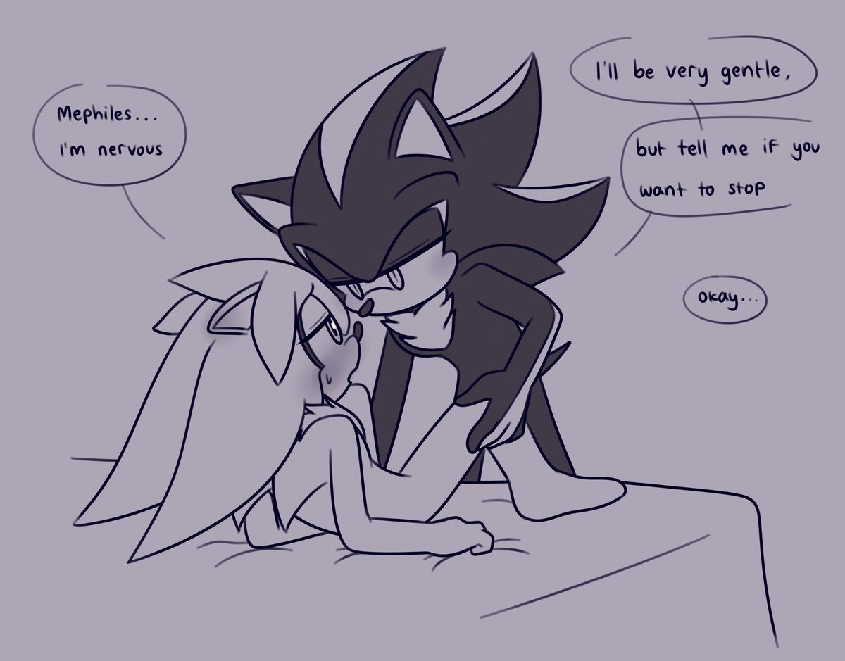 mmmmeph's tweet photo. Not really nsfw, I just want wholesome mephilver 😔 #sonicnsfw https://t.co/ACPu22lwww