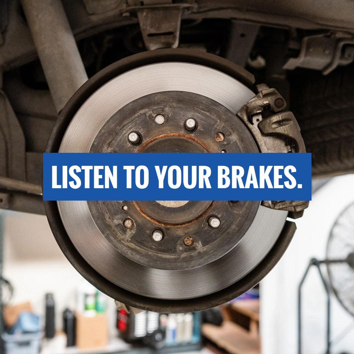 awbench's tweet image. Did you know that most brakes have "squealers" that scrape the rotor when the brake pads are too thin? This is their way of saying: "Replace me!"