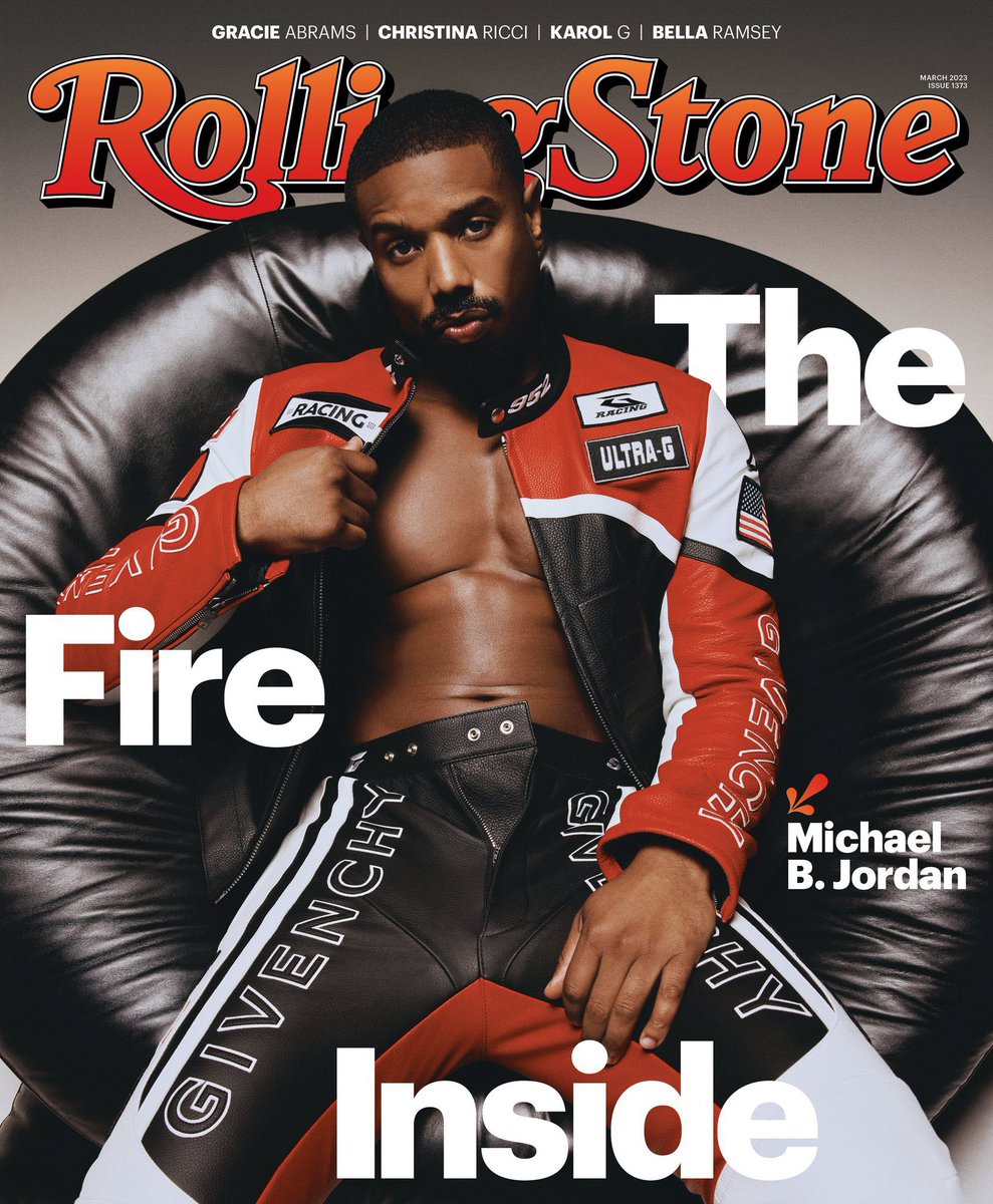 PopBase's tweet photo. Michael B. Jordan graces the cover of Rolling Stone. https://t.co/vnrCvapHjq