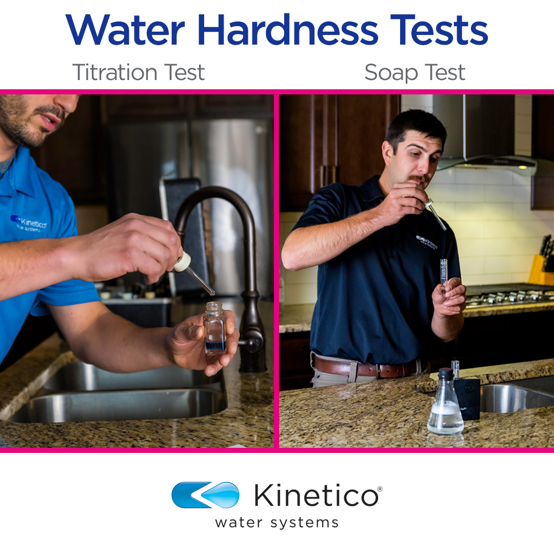 When our team of water specialists tests hardness in water, they often use multiple tests. Two standard tests are the titration test and the soap test. Titration is excellent for determining how hard water is.

Get your water tested today for FREE!
ow.ly/cWpg50MPgFW
