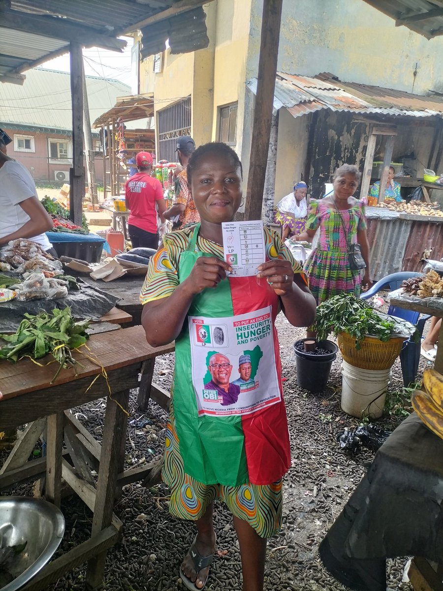 barry_obinna's tweet photo. Okrika LGA sensitization by Coalition of Rivers support groups officially kicked off today.....

#PeterObi4President2023 https://t.co/MWL3P1VvJq