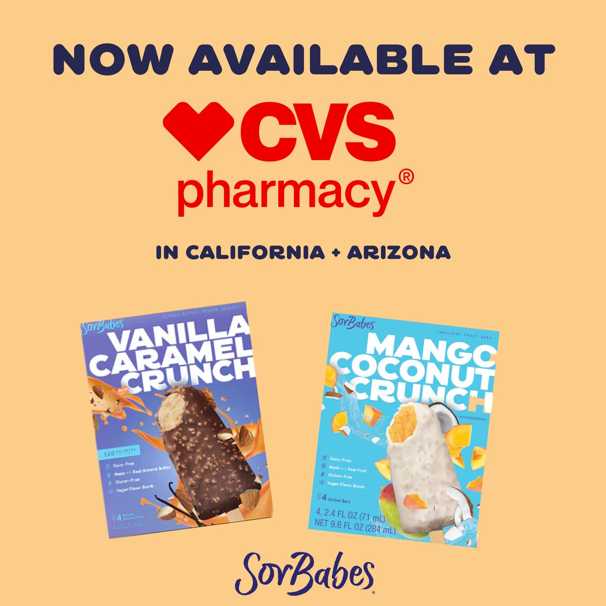 Screaming crying throwing up, as the kids say, because our lil brand we started at a farmer's market is now on (select) <a href="/cvspharmacy/">CVS Pharmacy</a> shelves! Look for us in CA and AZ stores and hopefully many more, soon :)