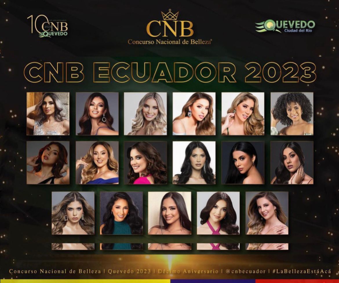 🎊👸🏻Quevedo será sede de la Décima Edición del Concurso Nacional de Belleza CNB Ecuador 🇪🇨 <a href="/cnbecuador/">Concurso Nacional de Belleza®</a>

Este 14 de febrero a las 11h00 se realizará el acto de imposición de bandas a las 17 candidatas de diferentes lugares del país en el salón de Actos Simón Bolívar. <a href="/GadQuevedo/">Alcaldía Ciudadana de Quevedo</a>