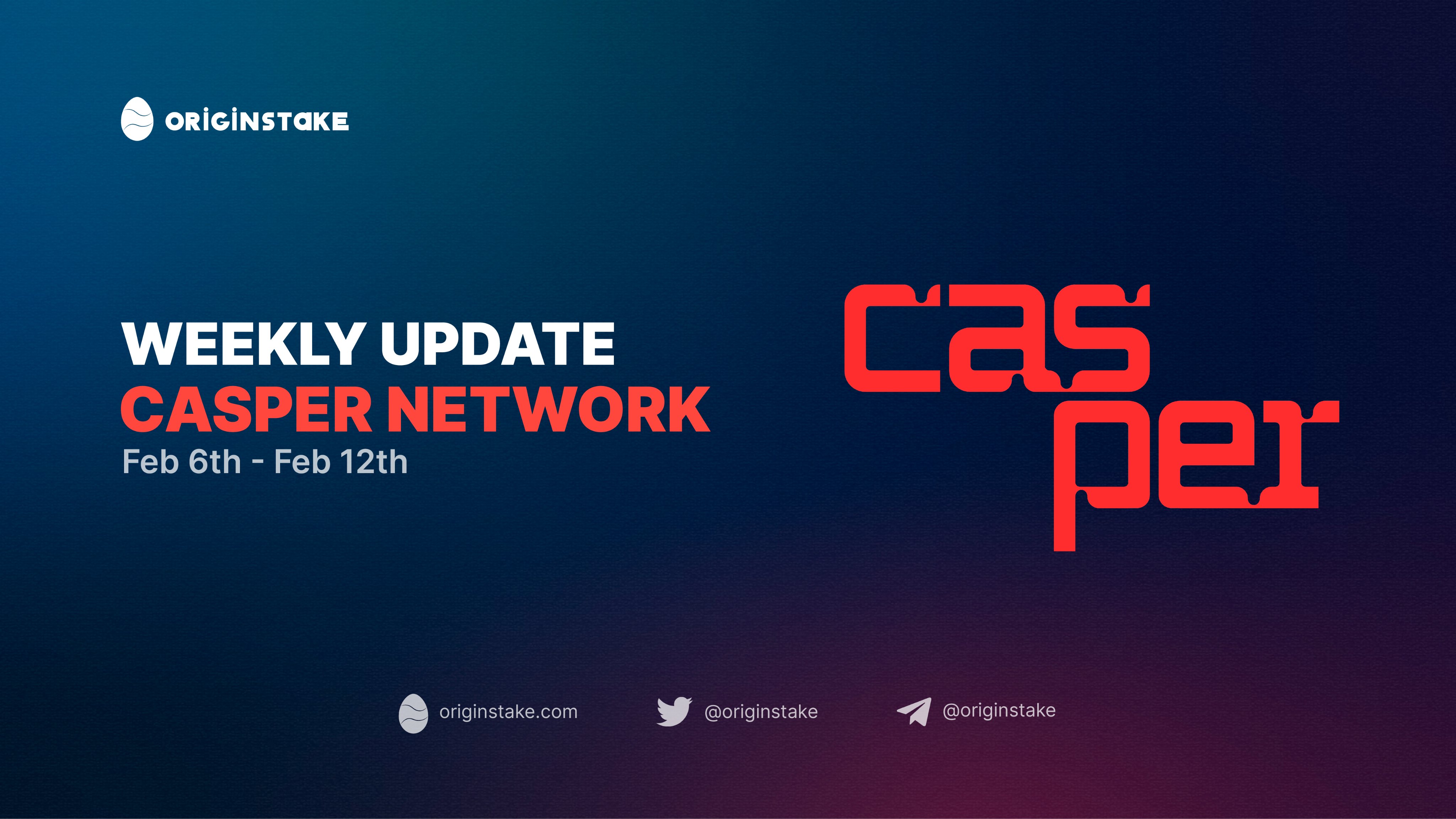 OriginStake on Twitter "🔹Casper Accelerate Grant Program A 25M