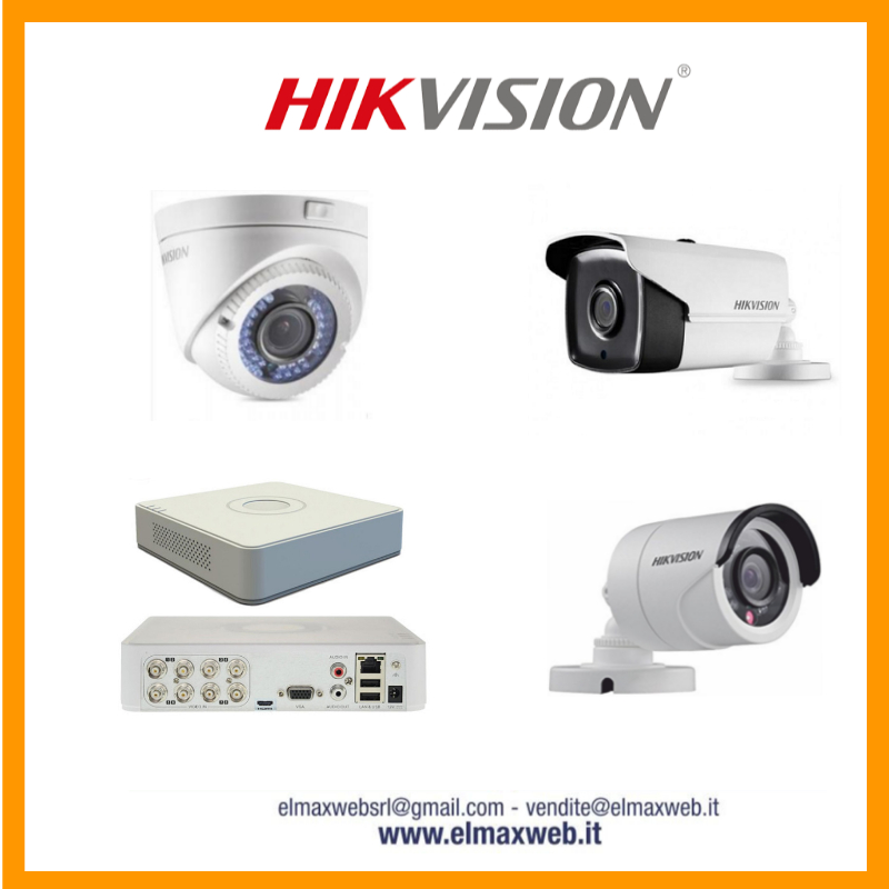 ElmaxwebOnline's tweet photo. ⚠Hikvision è un fornitore leader a livello mondiale di prodotti e soluzioni per la sicurezza. ACQUISTA su Elmaxweb 
INSERISCI il codice VISION8 subito un extra dell'8% 
 https://t.co/7xoiX6SuB3 https://t.co/VzaUDtqcAi