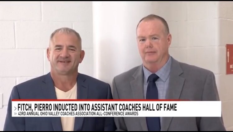 RMetzgerWTOV9's tweet photo. 2.12.13 Video - Steubenville’s Anthony Pierro, @MFHS_Riders Dirk Fitch inducted into OVFCA Assistants Hall of Fame 

https://t.co/XkAnpngFhA https://t.co/xn6FvbrpIj