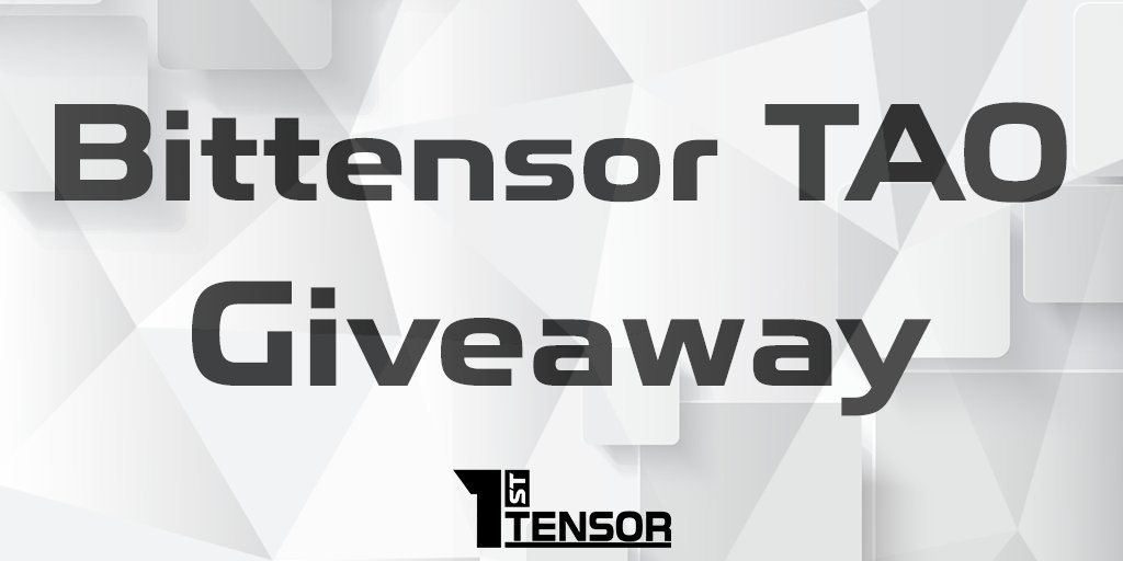 To reflect who we are and what we hope to build, we are proud to announce that starting today our name will be FirstTensor.

In the coming weeks we will start the rebranding phase. Right now we're working on the documentation of our Bittensor Public Validator and our website.