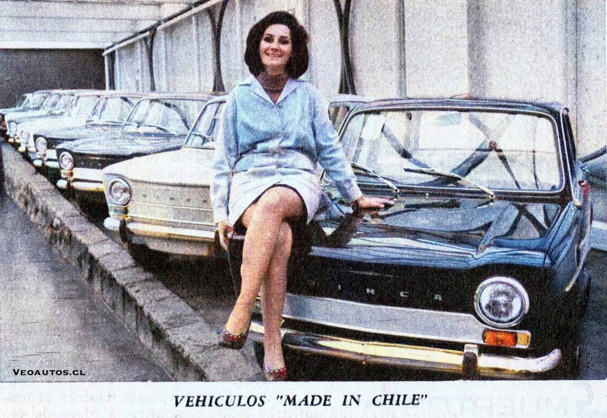 VeoAutos's tweet image. #Veoautosdeldía SIMCA 1000 Chile. Motorización trasera de 944 cc, 42 cv, durante 1969, 393 unidades saldrán de las líneas de producción ubicadas en la ciudad de #Arica

Link para ampliar➤veoautos.cl/veoautos-del-d…

#simca1000 @addict_car @thecarfactoids @RiveraNotario