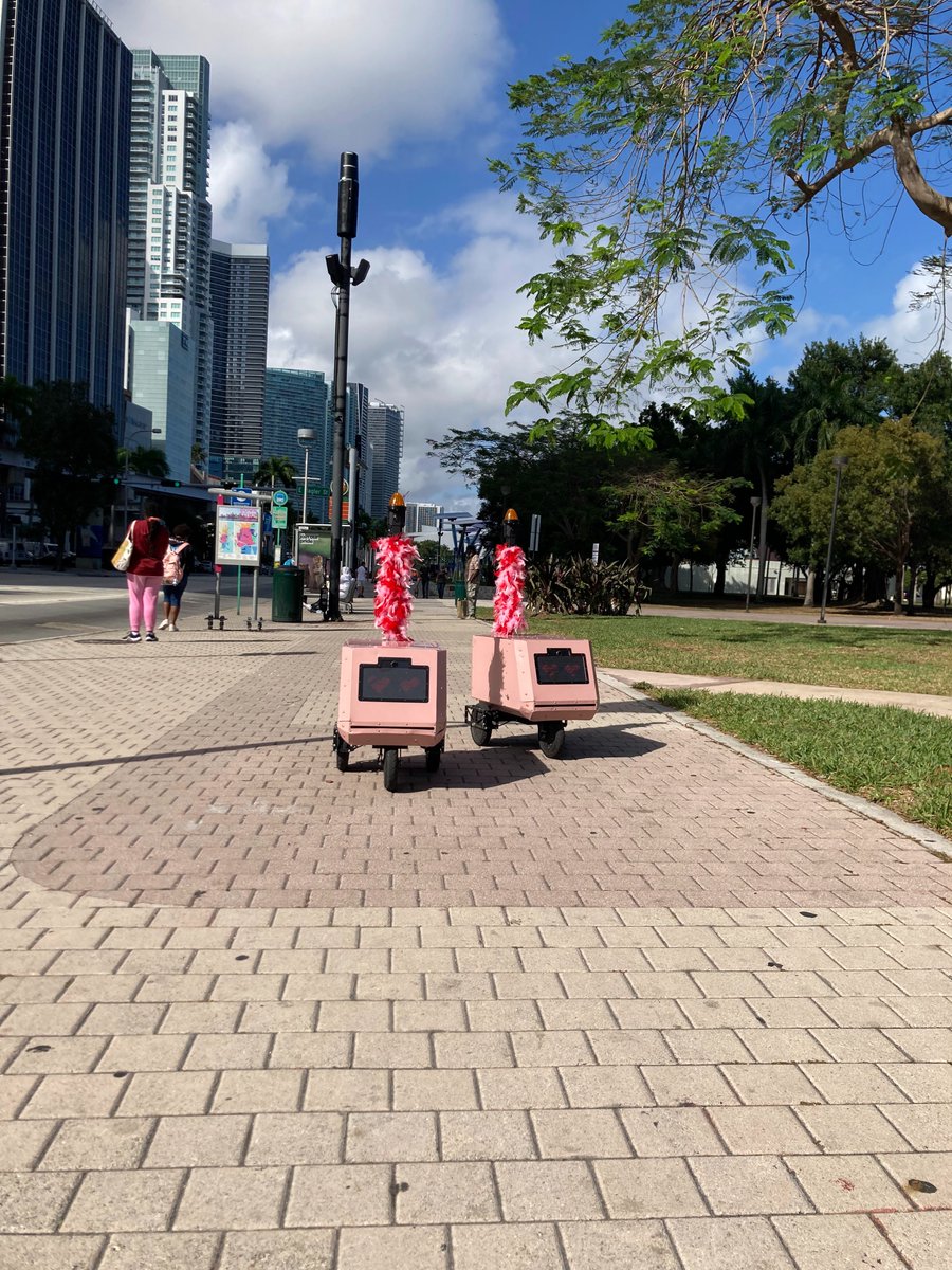 tiny_mile's tweet image. ❤️ Charlotte and Miami ❤️ 

Catch us at these locations starting 10:30 am tomorrow to say hi to your favorite pink robot and get a cute Valentine's surprise! 💌

📍Trade &amp;amp; Tryon Streets, Charlotte
📍Flagler St &amp;amp; Miami Ave, Miami

#valentinesday #tinymile #robot #charlotte #miami