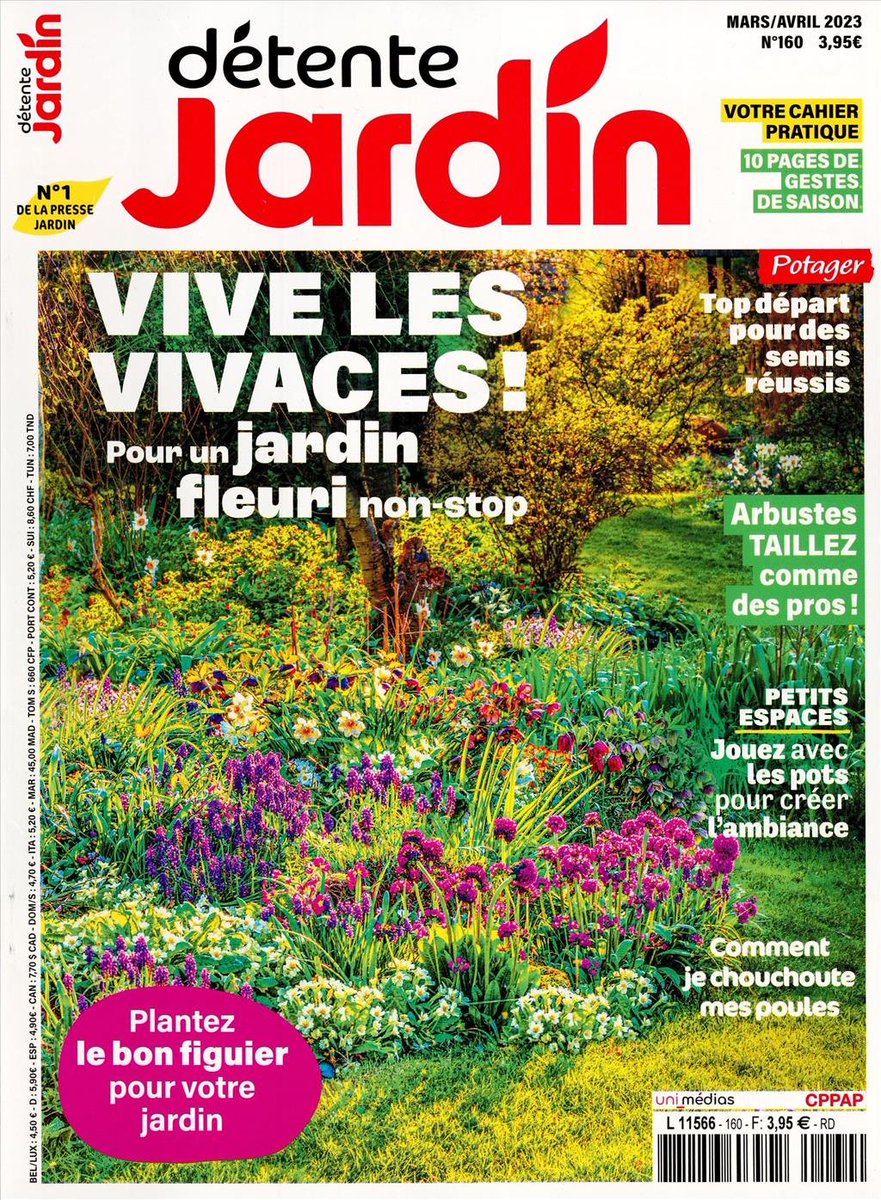 MLP_messagerie's tweet image. Détente Jardin pour tout savoir sur les #vivaces les plantes d’intérieur. Comment élever des #poules  
Un livret &quot;Les oiseaux de nos jardins&quot; avec en bonus 20 chants à écouter. #aideFinancière pour l&apos;achat de récupérateurs d&apos;eau de pluie