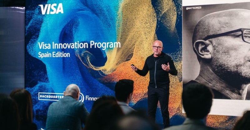 Visa_ES's tweet photo. Tras el cierre de la 1ª edición de #VisaInnovationProgramSpain que celebramos recientemente, hoy os compartimos este #VisaBlog en el que hablamos con @matteorizzi, referente del mundo #fintech a nivel mundial, para conocer su visión sobre el sector. ⬇️💡