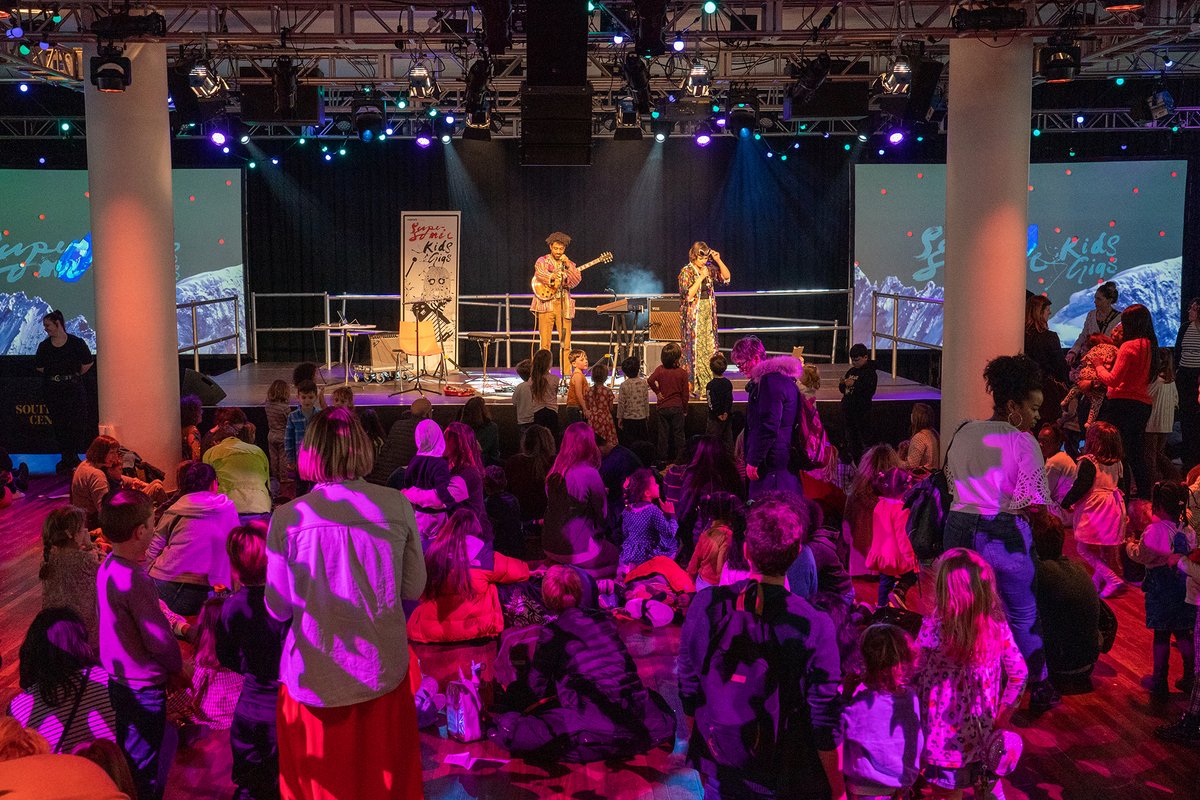 Southbank Centre (@southbankcentre) on Twitter photo #HalfTerm is here and we celebrated in style at Imagine Children's Festival today with a free BIG Gig! Huge thanks to mega MC <a href="/King_Len_Blanco/">Len Blanco</a>, superstar host Anna Palmer and rock god <a href="/garden_noon/">Noon Garden</a> for bringing <a href="/supersonicfest/">Supersonic Festival</a> vibes to our festival today.🤘 bit.ly/3Qu0Eof #HalfTerm is here and we celebrated in style at Imagine Children's Festival today with a free BIG Gig! Huge thanks to mega MC <a href="/King_Len_Blanco/">Len Blanco</a>, superstar host Anna Palmer and rock god <a href="/garden_noon/">Noon Garden</a> for bringing <a href="/supersonicfest/">Supersonic Festival</a> vibes to our festival today.🤘 bit.ly/3Qu0Eof