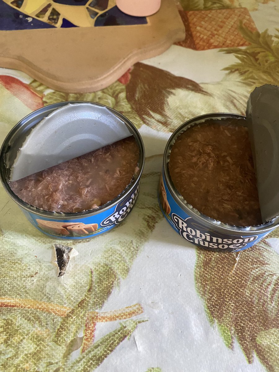 Avernario's tweet photo. @GricelTango @SERNAC @conadecus @sernapesca Me paso igual! Una gran Estafa el ATUN LOMITO ROBINSON CRUSOE https://t.co/4NtLhdKT4z