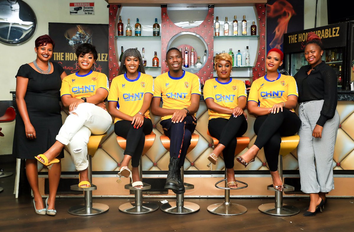 KCCAFC's tweet photo. Today our CEO @anishamuhoozi and our Marketing officer @LornahAkeu met some of the cast and crew of the famous Tv Show @TheHonourablez1 directed by @JoSsegawa , https://t.co/muAP2WOiDA