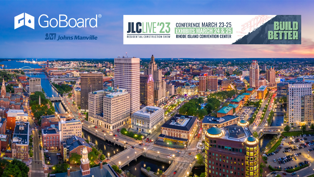 jmgoboard's tweet photo. STOP BY BOOTH #1425 at @JLCLIVE - the most anticipated regional trade event of the year for residential construction. Talk tile with JM, then save time and money on every tile project using GoBoard!

#jlclive #jlclive2023
#buildbetter #residentialconstruction https://t.co/F4xCiRhFow
