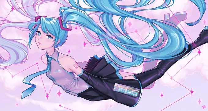 miku again  