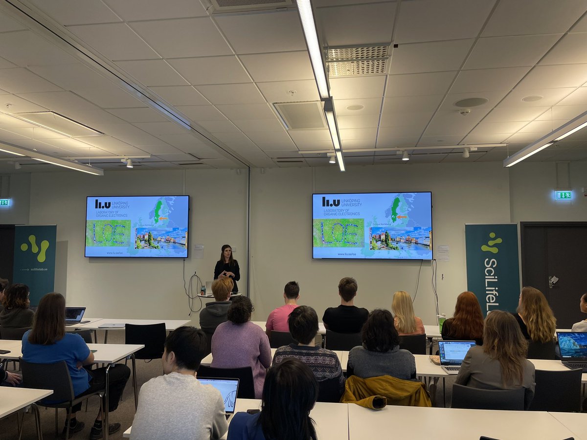 Paul Hudson (@paulsimv) on Twitter photo Thanks to <a href="/EleniStavrin/">Eleni Stavrinidou</a> for visiting us <a href="/scilifelab/">SciLifeLab</a> to talk about organic electronics and application in plants! Lots of discussion and interest in this topic. Thanks to <a href="/EleniStavrin/">Eleni Stavrinidou</a> for visiting us <a href="/scilifelab/">SciLifeLab</a> to talk about organic electronics and application in plants! Lots of discussion and interest in this topic.