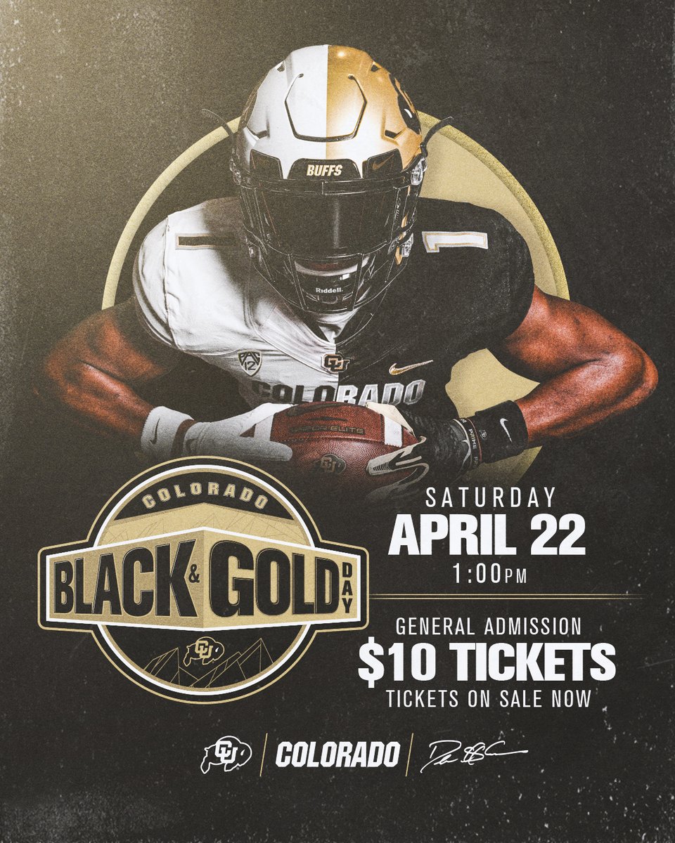 Colorado Buffaloes Football on Twitter "Tickets for the Black & Gold