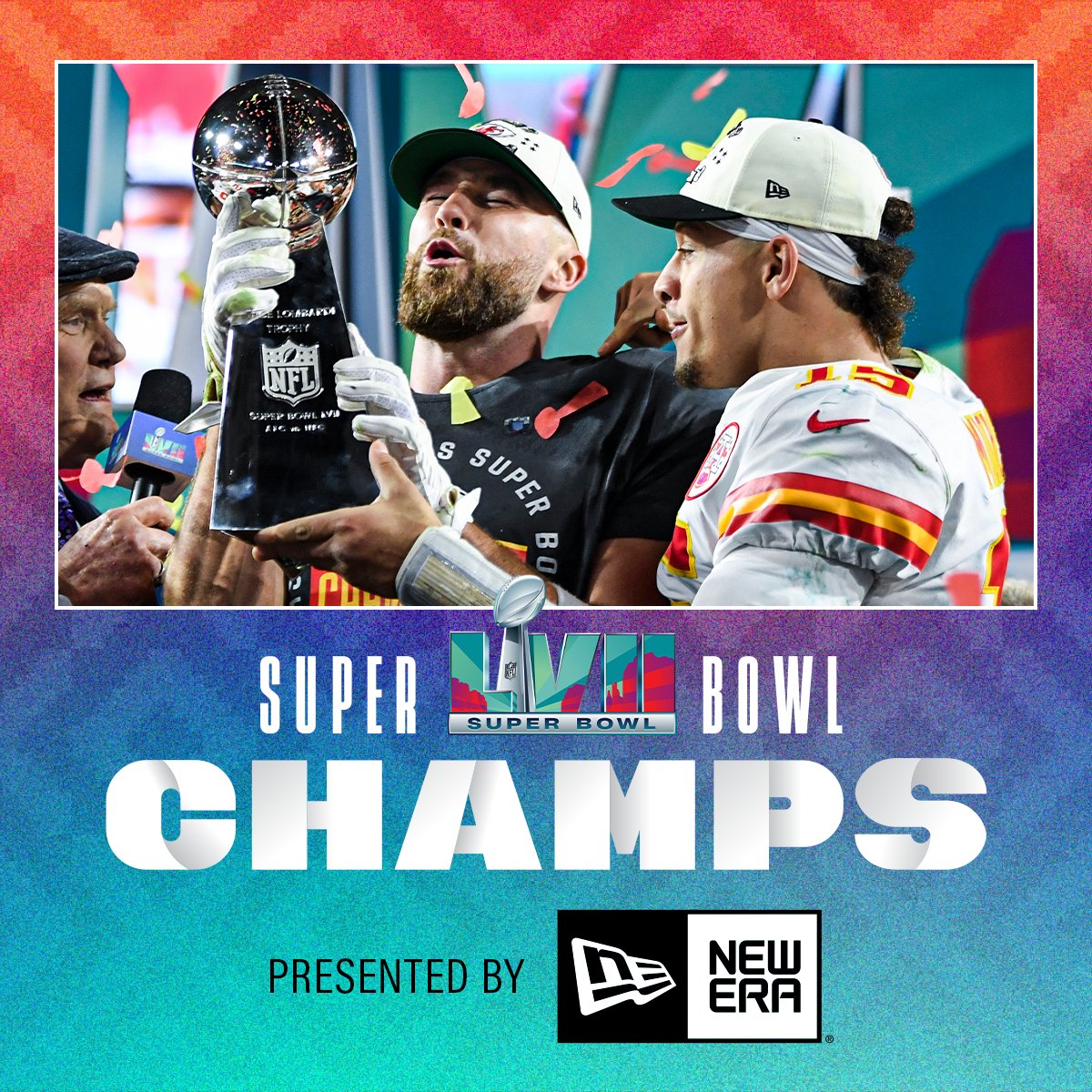 The ultimate Victory Monday. 🏆

<a href="/NewEraCap/">New Era Cap</a> | #ChiefsKingdom | #SBLVII