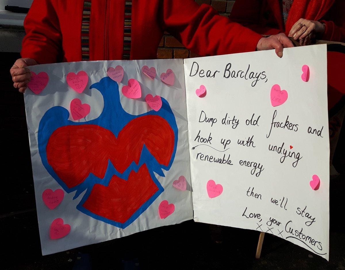 XRNHerts's tweet photo. .@Barclays customers, you are funding #ClimateCrisis  - please #BreakUpWithBarclays ! https://t.co/TiNpSIw5cP