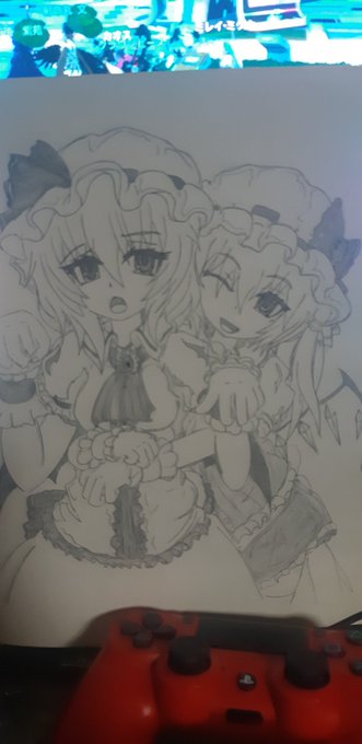 流れで多分10年前くらいの絵を 