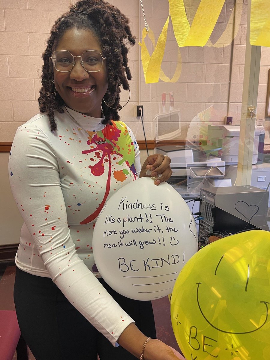 Happy World Kindness Day from Ms. Fisher of the School Counseling Department at RMS! 
#BrunswickStrong 
#LionsRoar