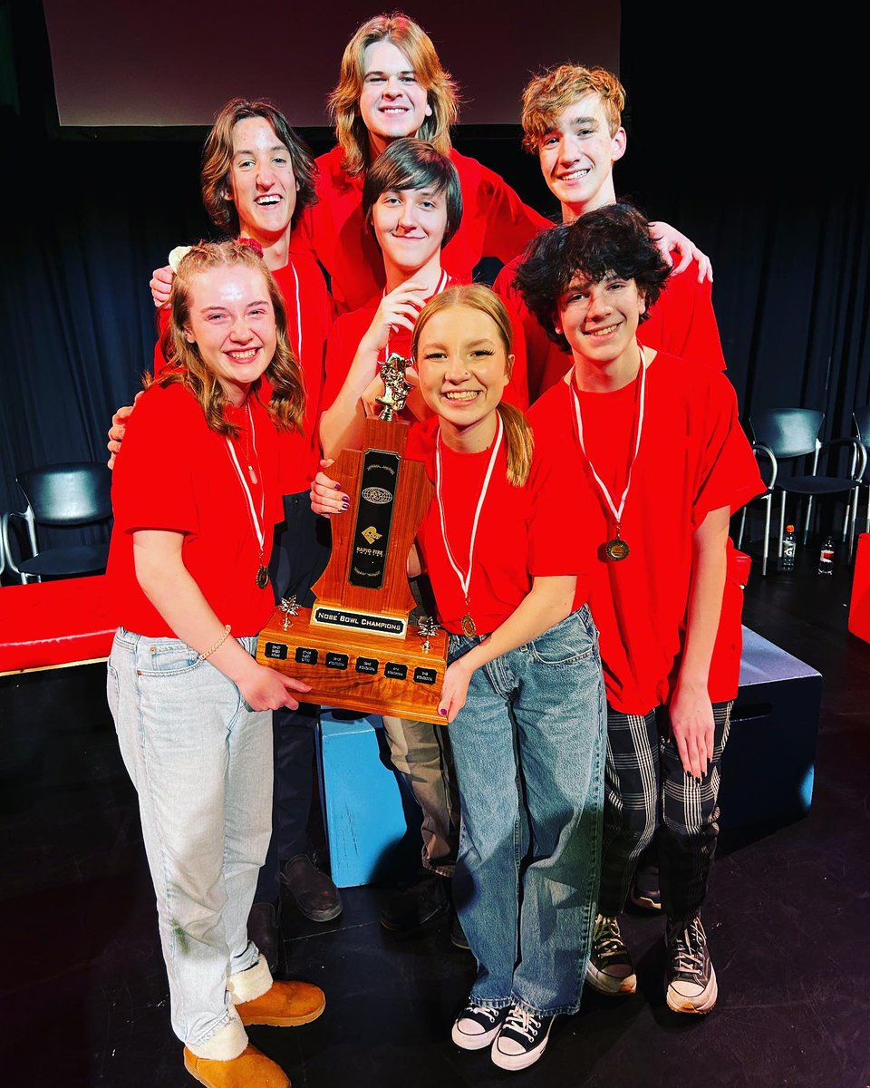 Congratulations to our Nosebowl Improv Team for bringing home the trophy and winning 1st place in the province for the second year in a row!!! 🏆
#ltchs #rdpsd #RaiderPride