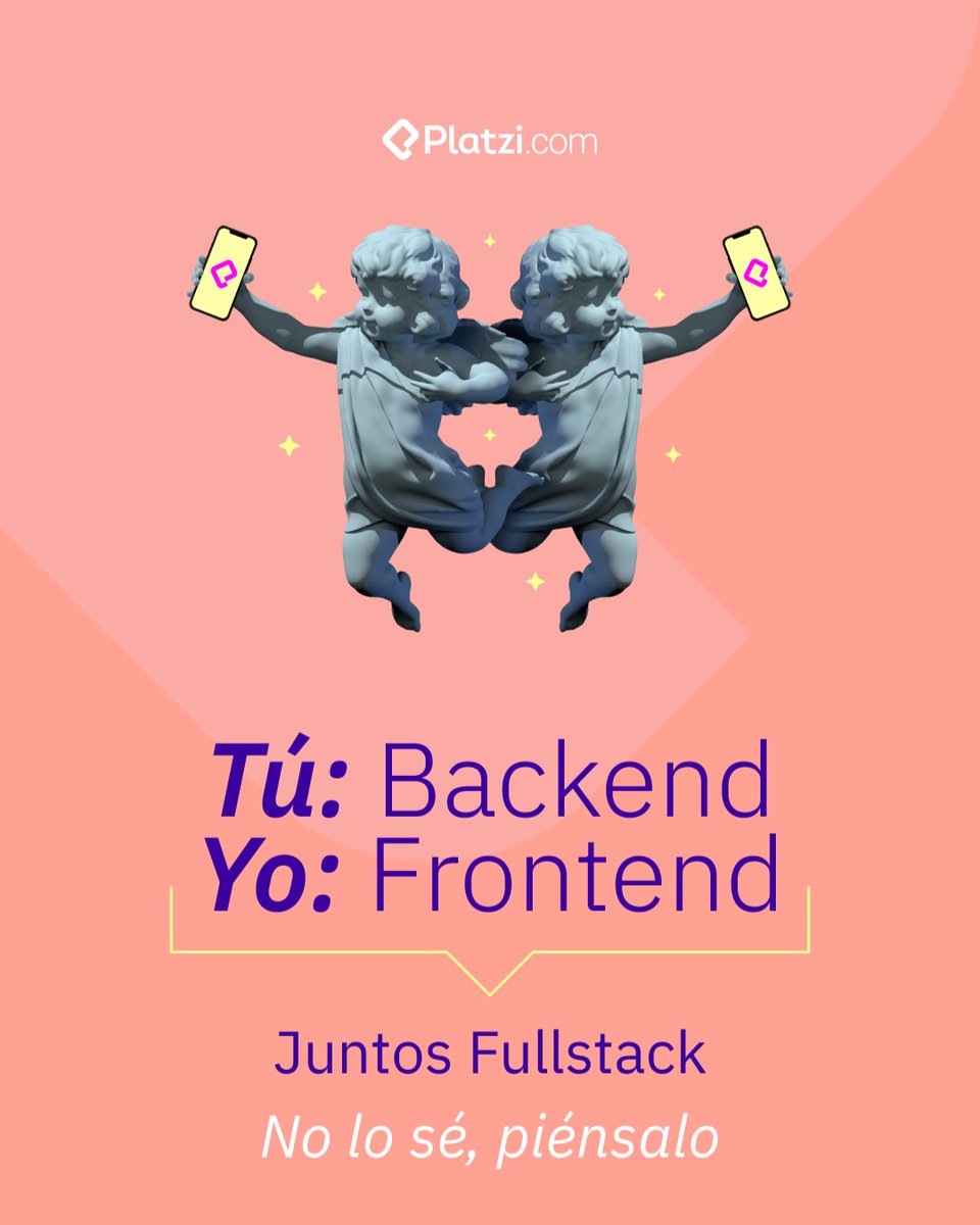 platzi's tweet image. Cuando unes tu talento con el de alguien más, proyectos increíbles se hacen realidad. 

Este San Valentín aprovecha y aprende en pareja por el precio de uno 🎁platzi.com/l/comparteamor…