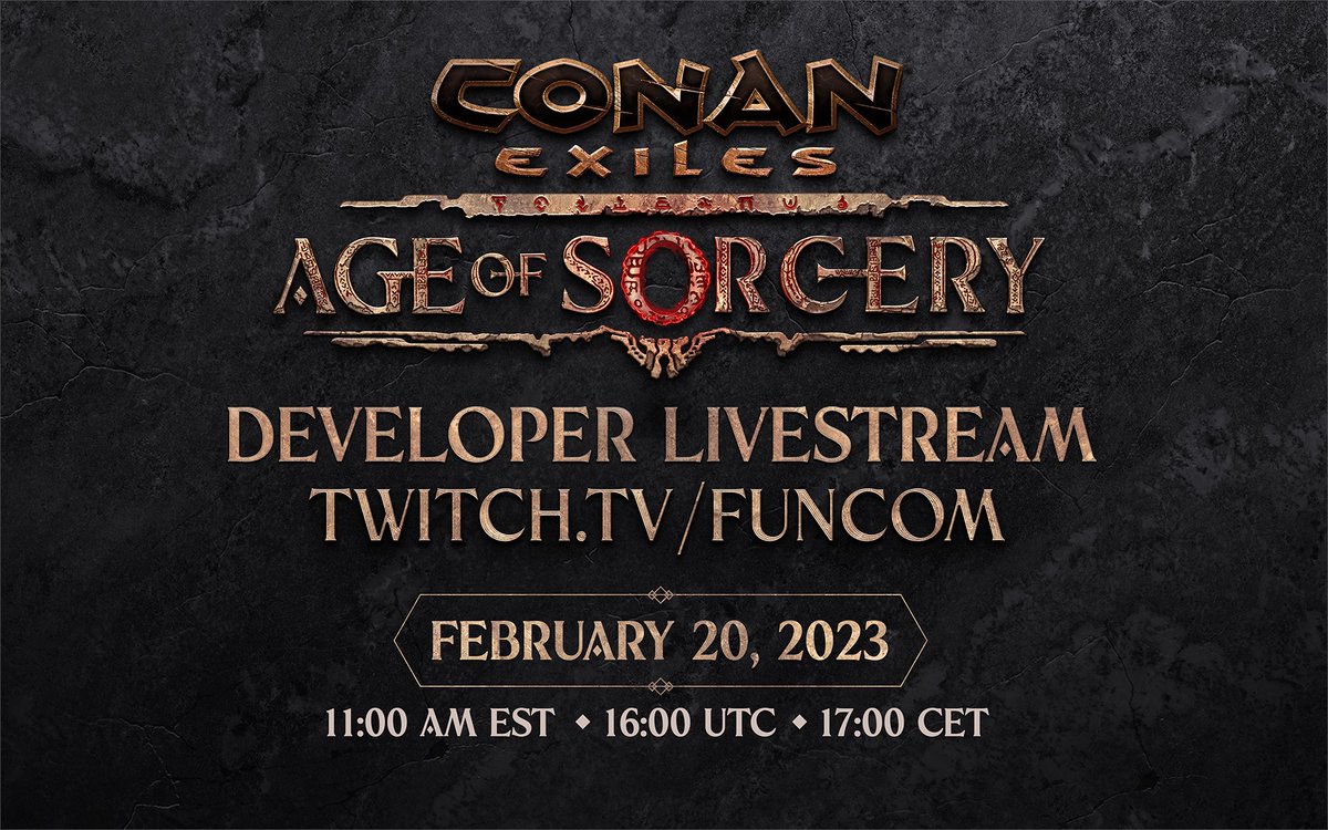 Conan Exiles tweet media