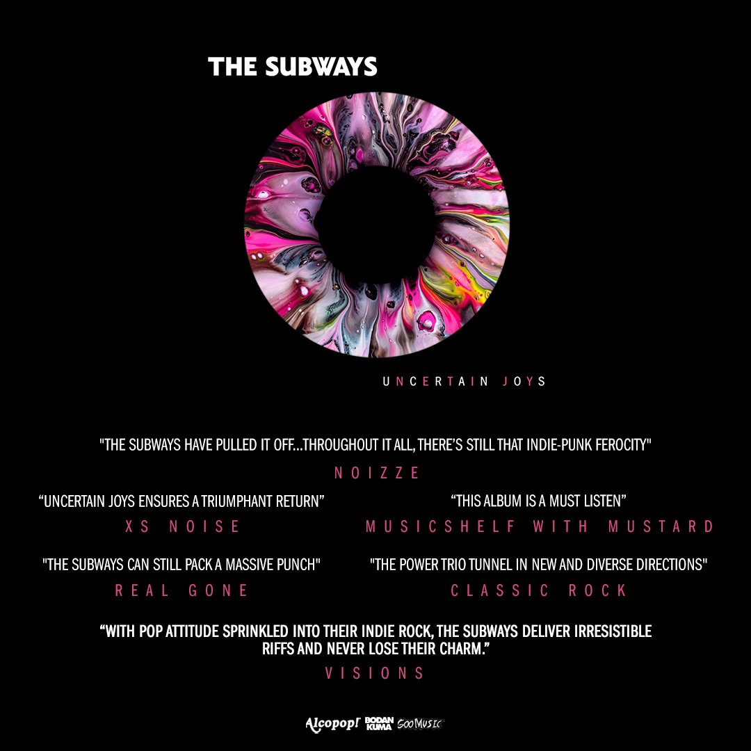 The Subways tweet media