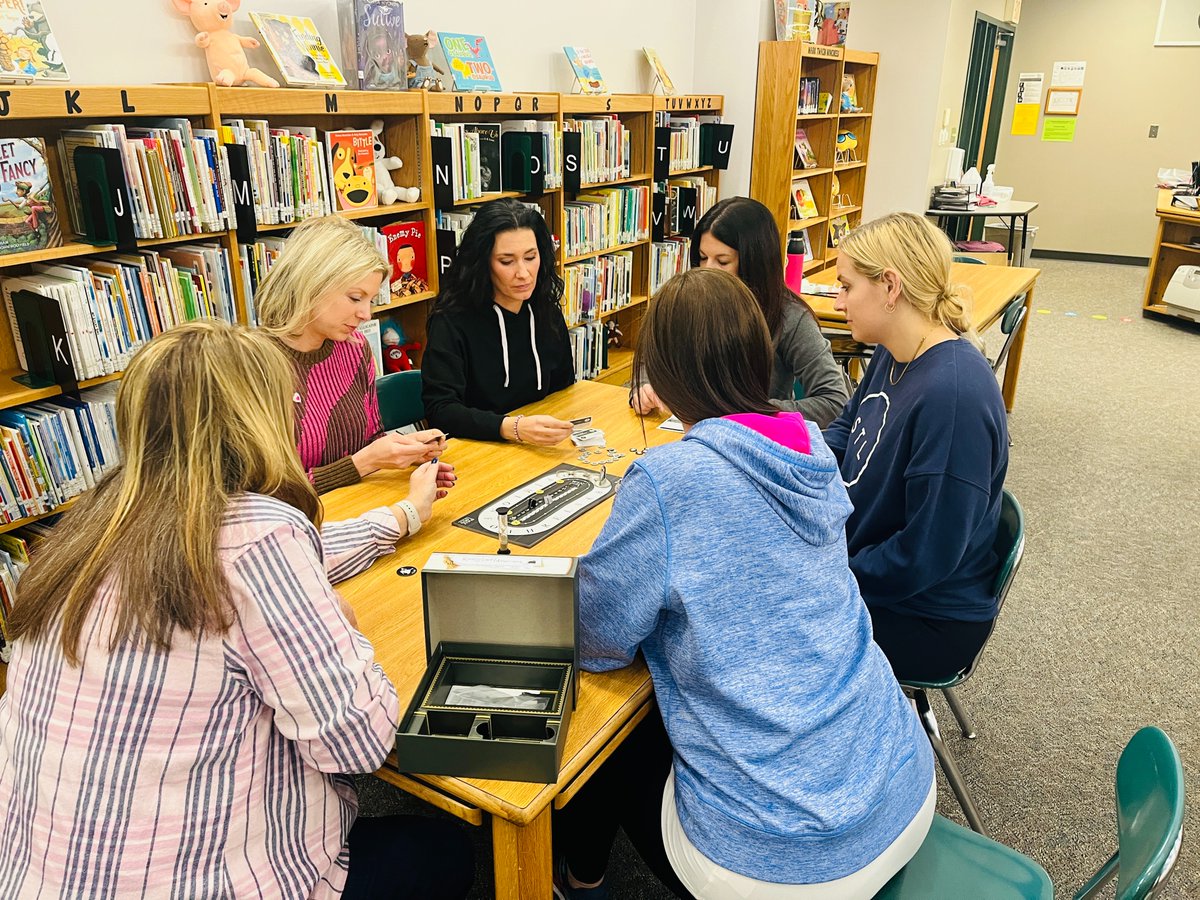OstmannLMC's tweet photo. Thanks to @Tryazon &amp; @gameofkittens for some fun party time with #ReallyLoudLibrarians. Nothing like breaking the rules in the actual library 😉
 BOGO 50% off at https://t.co/n3QODzFYVw w/ code LIBRARIANSPARTY valid thru 4/30/2023 https://t.co/uLcQeMPrU2