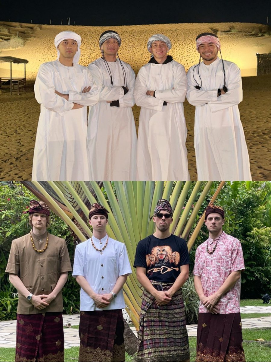 badminton__fess's tweet photo. blf!
Warga ๐ฉ๐ฐ pake baju Bali โก๏ธ Bali Boys
Warga ๐ฎ๐ฉ pake baju Dubai โก๏ธ Dubai Boys? ๐ค
kerenan yg mana nehh? https://t.co/cwzB9SHLHO
