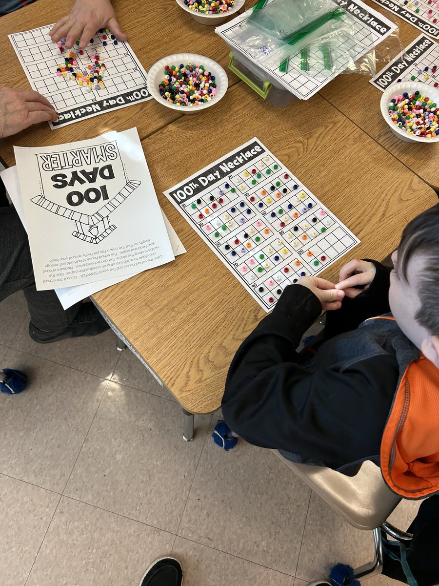 MrsRussoFRSD's tweet photo. We’re having so much fun celebrating the 100th day of school! @CopperHillES https://t.co/5wgJ9a8ZUP