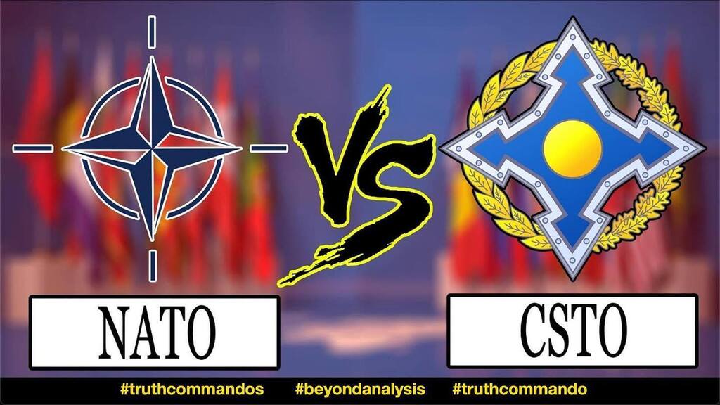 GeorgeXMuhammad's tweet image. NATO vs. CSTO.  The North Atlantic Treaty Organization (NATO) and the Collective Security Treaty Organization (CSTO) are adversarial military forces inside Europe.  #beyondanalysis #truthcommando #truthcommandos #georgemuhammad instagr.am/p/ConDC8mOKlg/