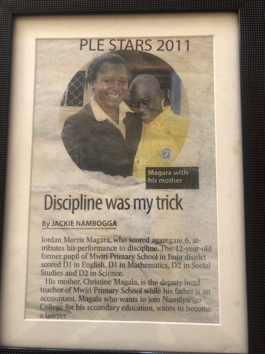 jordan_magala01's tweet image. 12 years ago, it was only a dream! As a young boy from Mwiri Pri. Sch ⁦⁦@MOBA1911⁩ I joined Namilyango College ⁦@ngonians⁩ just like I always dreamt. Today, I graduated with a Bachelor of laws degree from ⁦@MakerereLaw⁩. Believe in your dreams!#50th law class