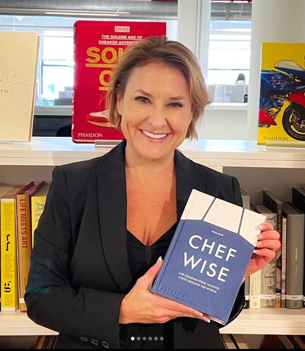 Dame Shari Bayer’s first book--CHEFWISE, Life Lessons from Leading Chefs Around the World (<a href="/phaidonpress/">Phaidon</a>, Spring 2023) will no doubt inspire those in pursuit of culinary success, featuring salient advice from 117 outstanding chefs from around the world.

barnesandnoble.com/w/chefwise-lif…