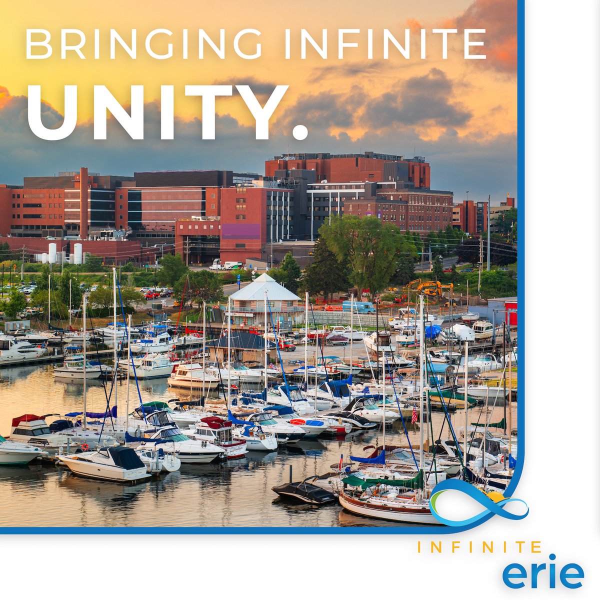 #InfiniteErie is powered by the #ErieActionTeam, which unites eight leaders driving Erie’s economic and community development efforts. #WePutPlansIntoAction #EriePA

@erie_insurance @TheECF1935 @ECGRA814 @DiverseErie @JeffersonErie @CountyofErie @CityofEriePA @EriePAChamber