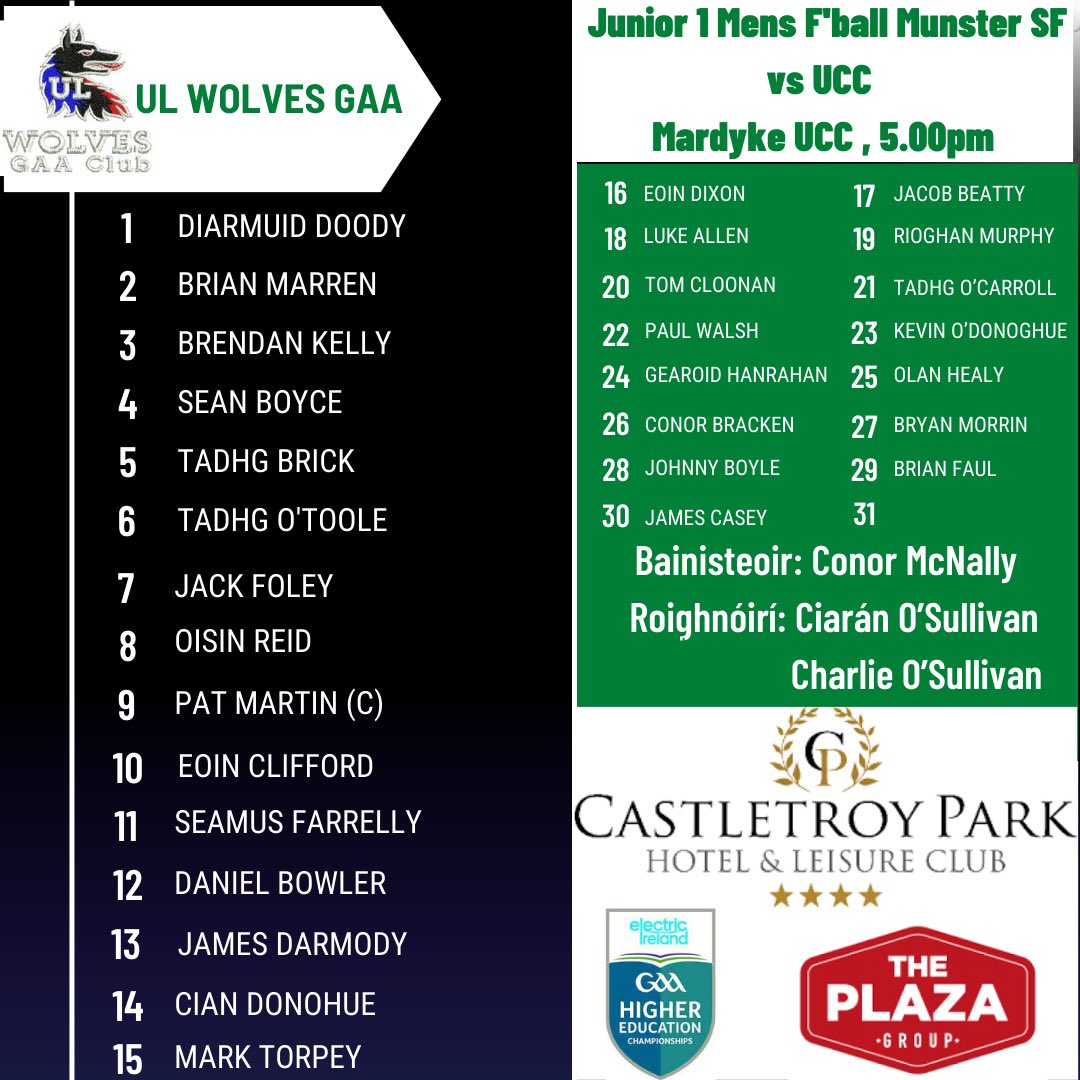 UL GAA Club tweet media